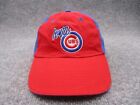 Iowa Cubs Hat Cap Red Blue Strap Back Mens Adjustable Minor League Baseball