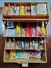 New ListingVintage Old Pal Tackle Box full of vintage fishing lures and accessories