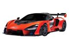 McLaren Senna - Orange Metallic Diecast 1:24 Scale Model - Motormax 79355OR-TS