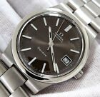 OMEGA GENEVE AUTOMATIC 1660173 CAL1012 DATE CHOCO DIAL MEN'S WATCH
