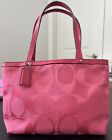 Coach Kyra Top Handle Mini Tote Bag Hibiscus Pink F47557 NWT