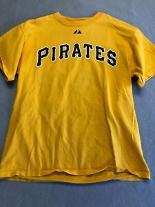 New ListingPittsburgh Pirates Shirt Men's Medium Majestic MLB Baseball Cotton Fan Tee