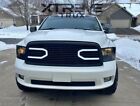 Matte Black Led Grille For 13-18 Dodge Ram 1500 Replacement Upper