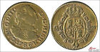 Spain Carlos III 1/2 escudo 1786 Madrid Dv / 1,80 Gr. Gold MBC VF+ 778
