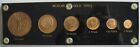 1947-59 Mexico Gold Types 50 Pesos,20 Pesos 10 Pesos 5 Pesos 2-1/2 Pesos 2 Pesos