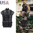 Tactical Vest Military Airsoft Molle Assault Plate Carrier Police Army Outdoor