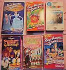 Disney Kids Sing Along VHS Lot Of 5 And 1 View Master Video VHS Kidsongs CLEAN
