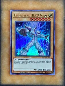 Yugioh Elemental HERO Neos DUPO-EN102 Ultra Rare Limited Edition NM