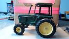 Vintage ERTL Diecast John Deere Tractor with Front End Assist Green 1:16 USA