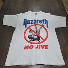 Vintage Original 1993 NAZARETH NO JIVE CONCERT T-Shirt Large Metal Rock Tour 90s