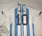2022 Adidas World Cup Argentina Home MESSI Soccer Jersey Size Small