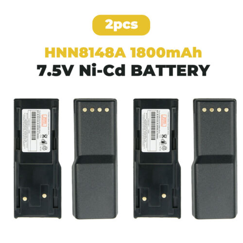 2PCS 1800mAh HNN8148 HNN8148A HNN8148B Battery for MOTOROLA Radius P110 P-110 US