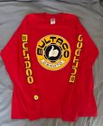 Bultaco Logo Red/Yellow Jersey Long Sleeve T-Shirt - NEW Large
