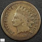 1866 Indian Head Copper Cent 1C - Corrosion