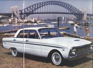 New Listing1960 1961 1962 1963 -1966 FORD FALCON AUSTRALIA Color 10 PG ARTICLE XL XM XK XP