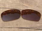 Vonxyz Polarized Lenses for-Oakley Fives Squared Sunglasses Bronze Brown