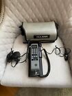 RARE VINTAGE 1980'S PULSAR BRICK PHONE CELLPHONE SCN2386A ESS WITH CASE & MANUAL