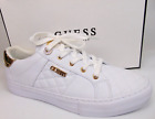 GUESS Women's Loven Fashion Sneaker, Size 9.5 M, White Casual Shoes, NEW
