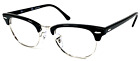 RAY-BAN RB5154 2000 Black/Silver Polished 49-21-140 Eyeglasses Frame