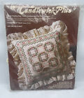 Paragon Candlewick Plus Double Wedding Ring Pillow Kit 0107 Embroidery