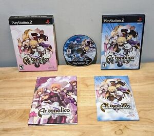 Ar tonelico Melody of Elemia Limited (PS2 2007) COMPLETE w/ Manual Artbook Slip