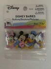 Dress It Up Buttons Disney Babies Mickey Minnie Mouse Donald Daisy Duck