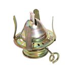 New Brass Plated Oil Kerosene Lamp Burner W/ Wick Accepts L555 Base Chimney