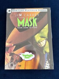 The Mask (New Line Platinum Series) DVD Jim Carrey C Diaz SEALED Snapper Promo