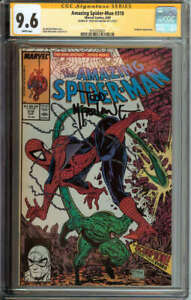 AMAZING SPIDER-MAN #318 CGC 9.6 WHITE PAGES // SIGNED BY TODD MCFARLANE