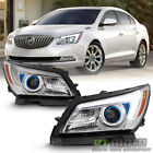 2014-2016 Buick LaCrosse Halogen Projector Headlights Lamps Left+RIght 14 15 16 (For: 2015 Buick LaCrosse)
