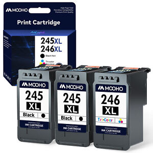 PG-245XL CL-246XL Ink Cartridges for Canon PIXMA MG2420 MG2522 MX490 TS3122 Lot