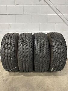 4x LT275/65R18 Michelin LTX A/T2 14/32 Used Tires