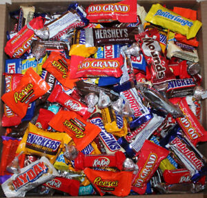 Hershey's BULK Assorted Brands  Chocolate Candy Individually Wrapped 4-10 pounds