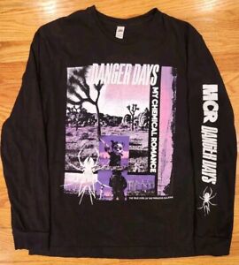 My Chemical Romance Danger Days Long Sleeve Shirt M Preowned Gerard Way Reprise