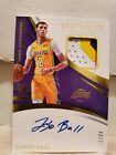 Lonzo Ball 2017-18 Panini Immaculate Rookie Patch Auto /99 RPA Lakers
