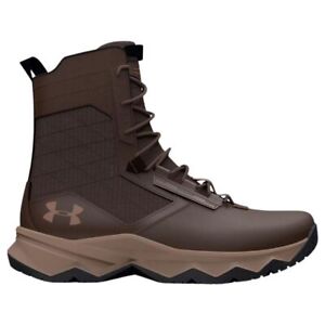Under Armour Mens UA Stellar G2 Tactical Boots 3024946 - Peppercorn/Brown Clay