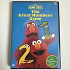 Sesame Street The Great Numbers Game Preschool Learning Great Fun! DVD New