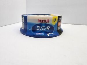 Maxell DVD-R 4.7  25 Pack 120 Minute Spindle Sealed NIP