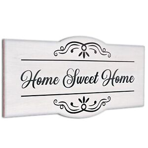 Home Sweet Home Sign- White