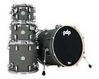 PDP Concept Maple 4-Piece Fusion Shell Pack - Satin Pewter