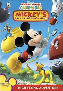 Mickey Mouse Clubhouse - Mickey's Great Clubhouse Hunt - DVD - VERY GOOD