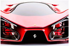 FERRARI Race Car Racing Hypercar Concept Red Custom Built LARGE 1:12SCALE MODEL (For: Ferrari Testarossa)