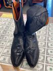 Friedson Brothers Fine Boots sz 12 Leather made in USA - Black