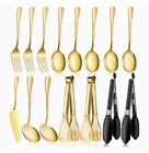 New ListingGold Serving Stainless Steel Utensils Set For Parties 15 Pieces