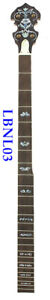 5 String Banjo Long Neck Maple MOP & Abalone Inlay Left Hand LBN03