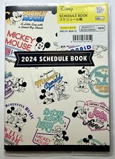 Disney 2024 Planner Schedule A6 Book Monthly Calendar Diary, Mickey Minnie 4x6