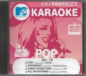 Karaoke: Mtv Pop 12 - Audio CD By Various Artists - VERY GOOD
