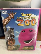 Barney - Lets Go to the Zoo (DVD, 2003)