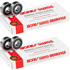 Bones Bearings Skate Bearings Swiss 16-Count 8mm 608 Skateboard Hockey Inline