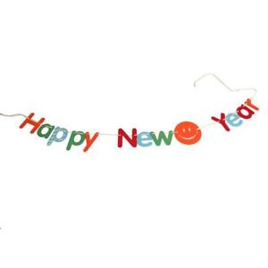 2023 Happy New Year Eve Color Banner Garland Party Letter String Decor Cheers US